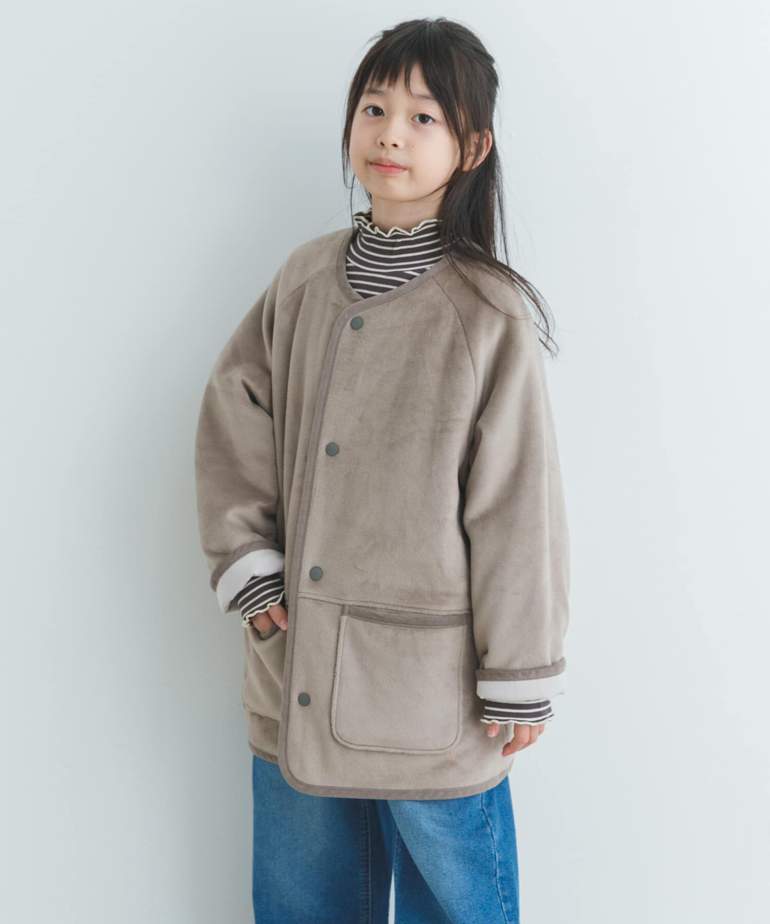 URBAN RESEARCH DOORS「リバーシブルフリースコート(KIDS)」|その他|