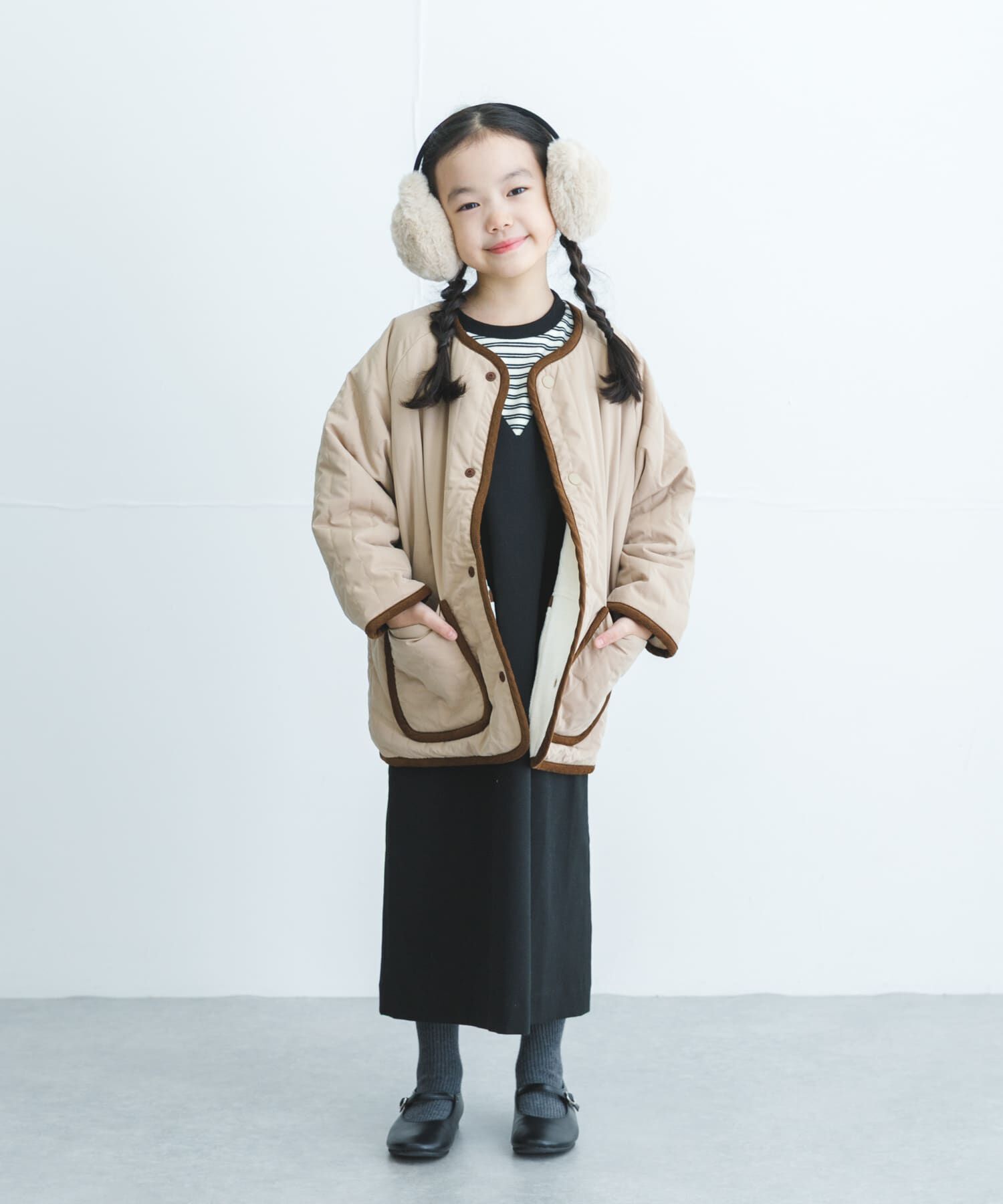 URBAN RESEARCH DOORS「リバーシブルフリースコート(KIDS)」|その他|