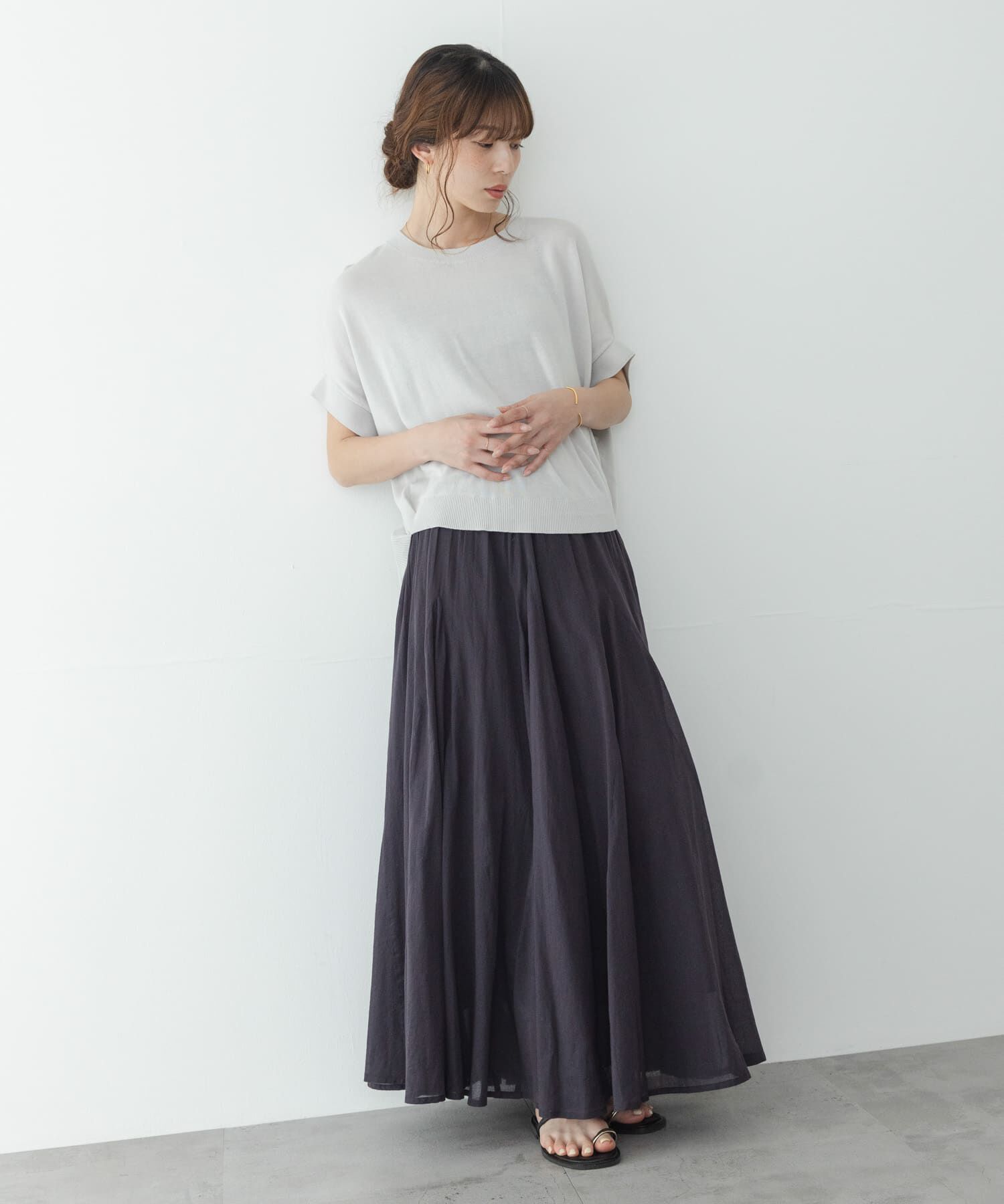 Sonny Label 「クールミストコクーンフレンチニットプルオーバー」|ニット・セーター|