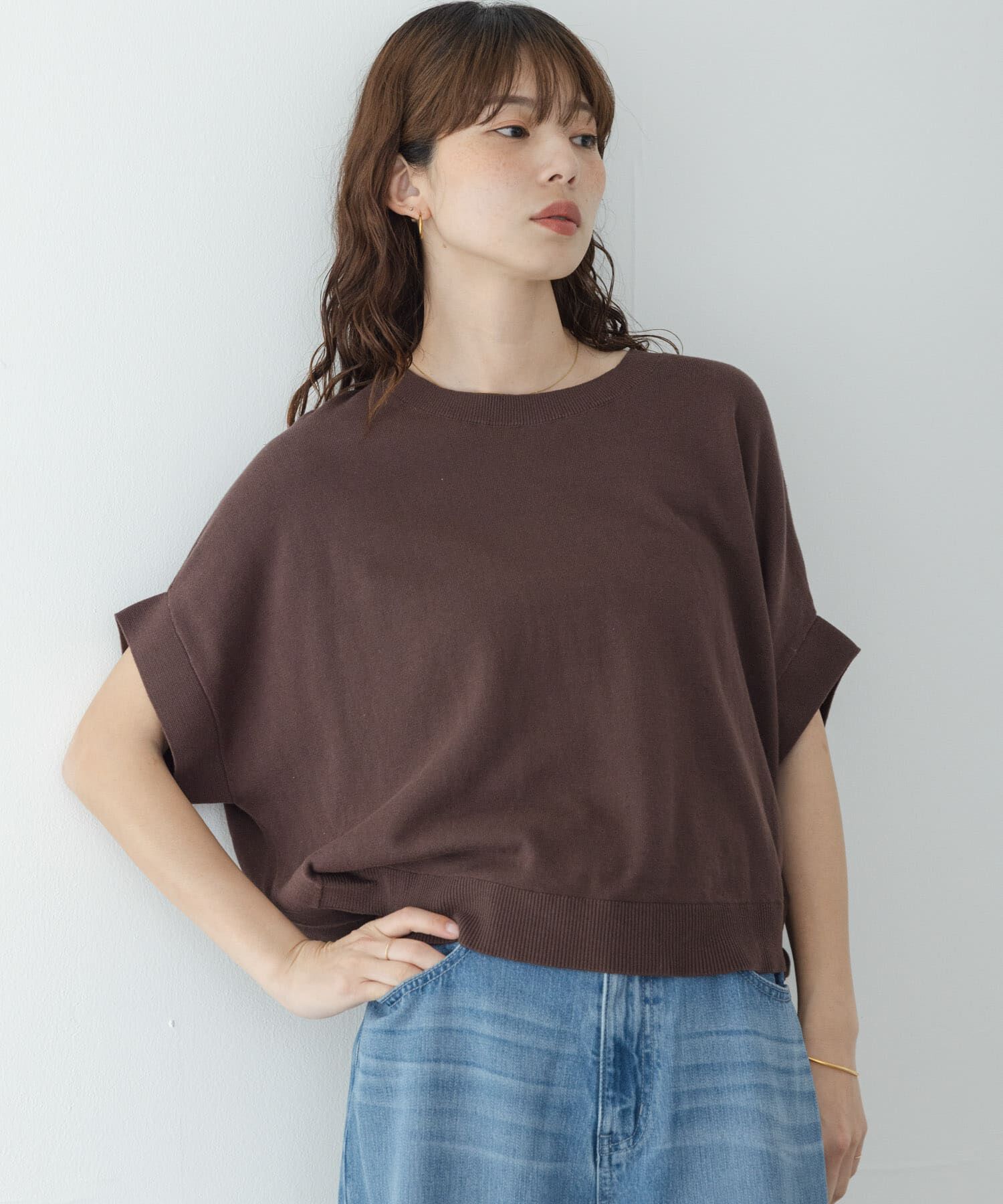 Sonny Label 「クールミストコクーンフレンチニットプルオーバー」|ニット・セーター|