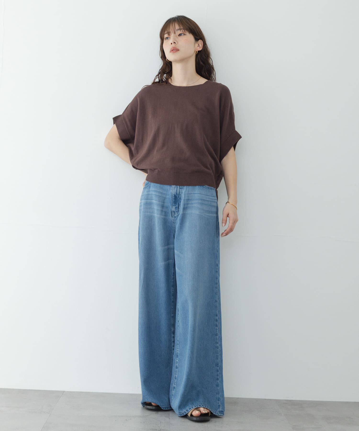 Sonny Label 「クールミストコクーンフレンチニットプルオーバー」|ニット・セーター|