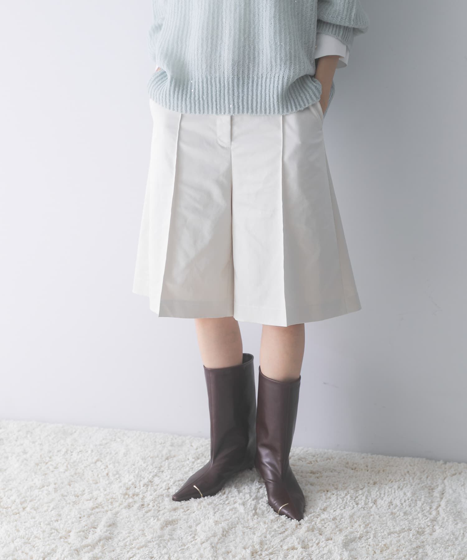 URBAN RESEARCH ROSSO「ハードサテンハーフパンツ」|その他|