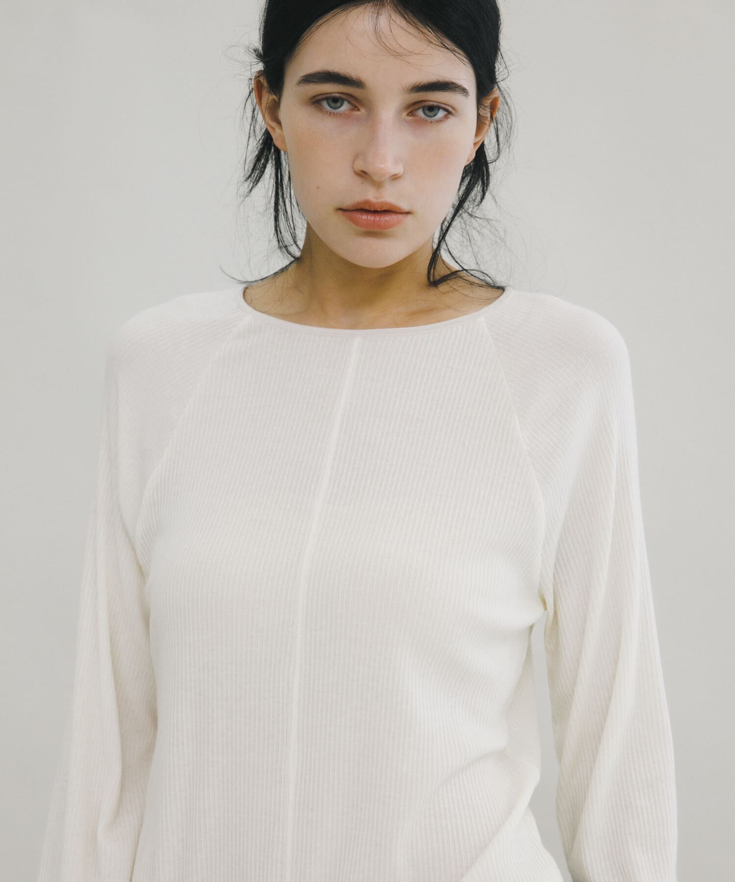 LAATO「piping velor long tee」|Tシャツ・カットソー|アイボリー