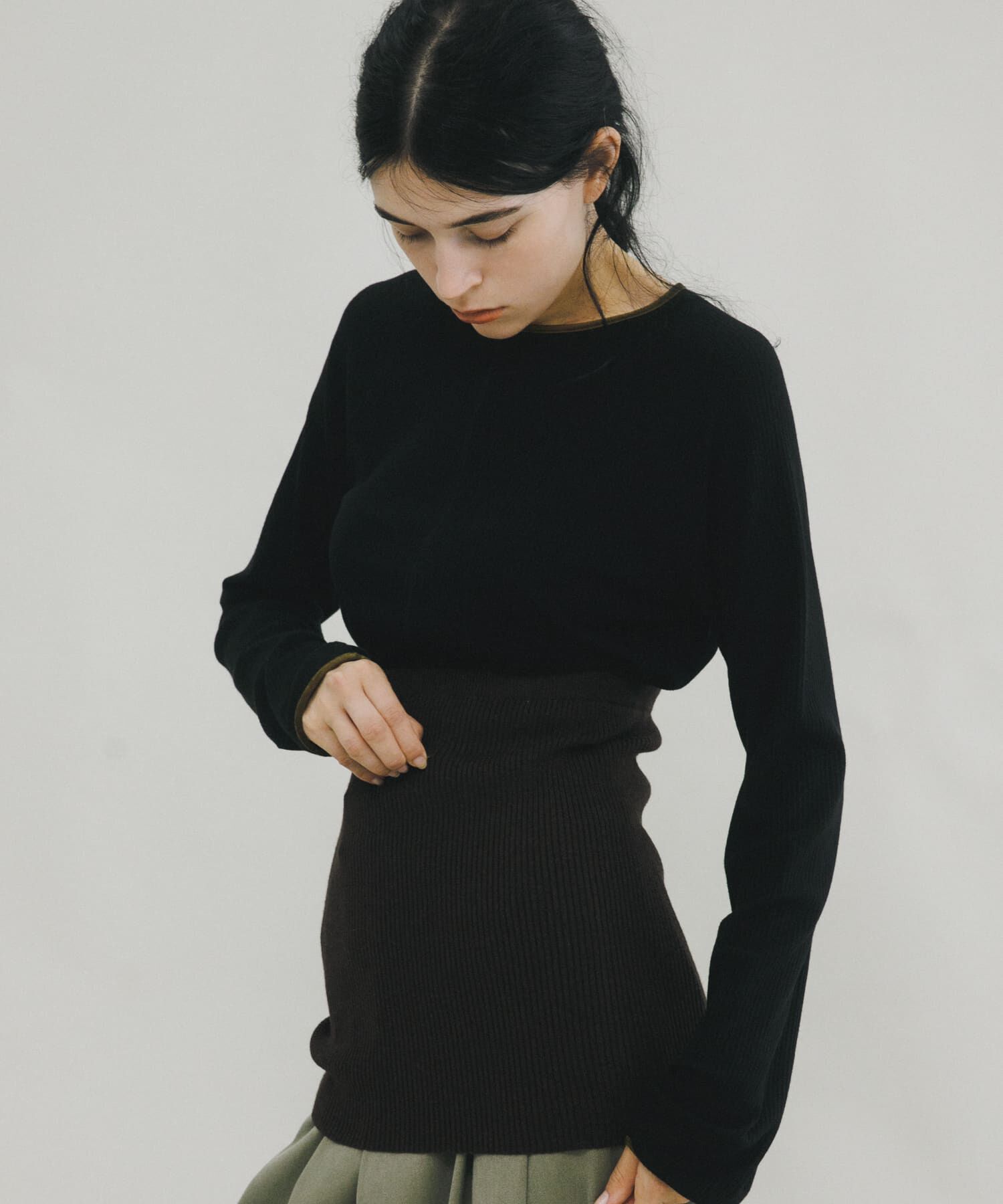 LAATO「piping velor long tee」|Tシャツ・カットソー|