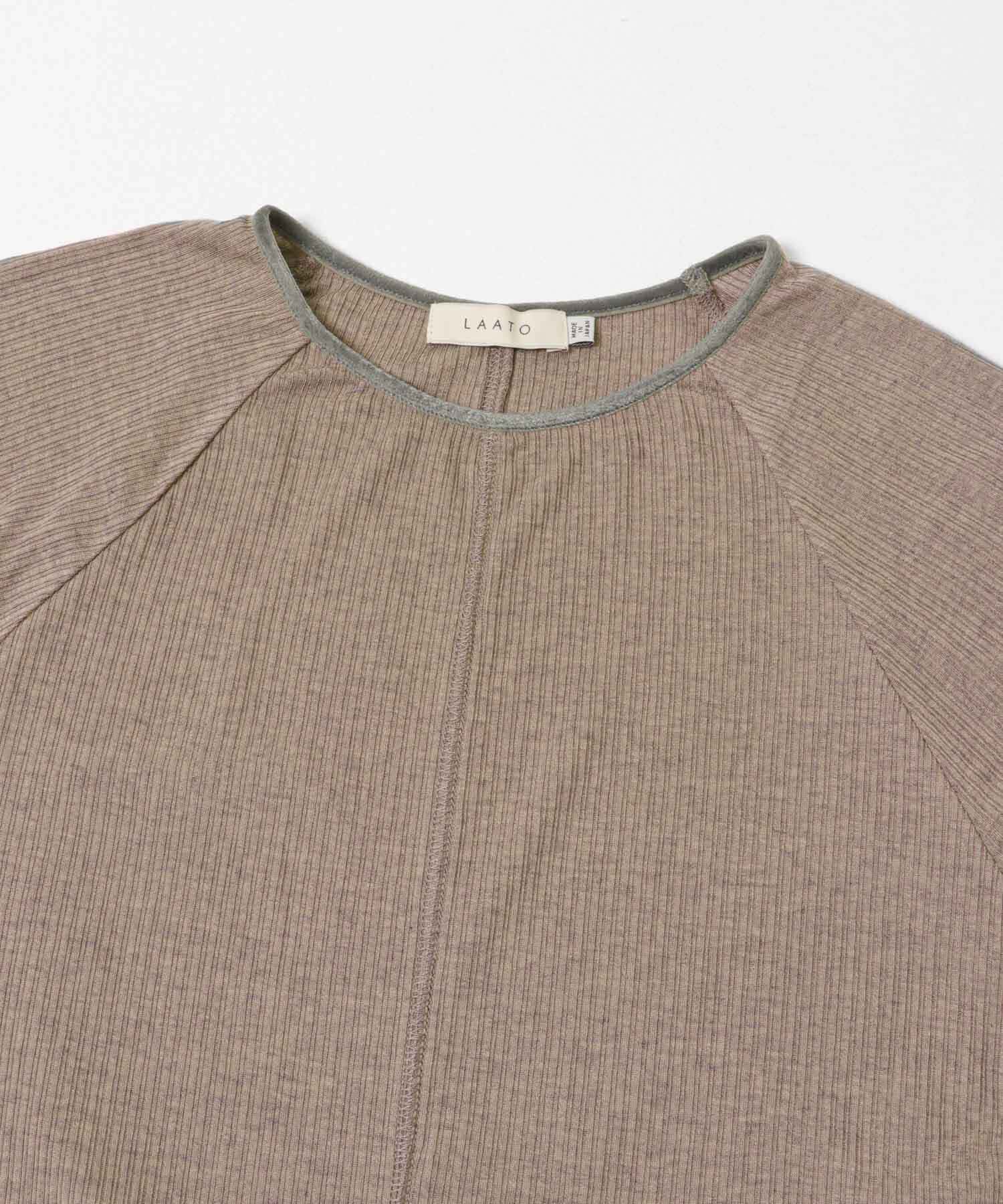 LAATO「piping velor long tee」|Tシャツ・カットソー|