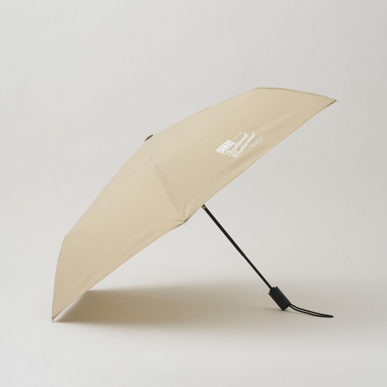 Traditional Weatherwear「Traditional Weatherwear AUTOMATIC FOLDING UMBRELLA」|傘|ベージュ