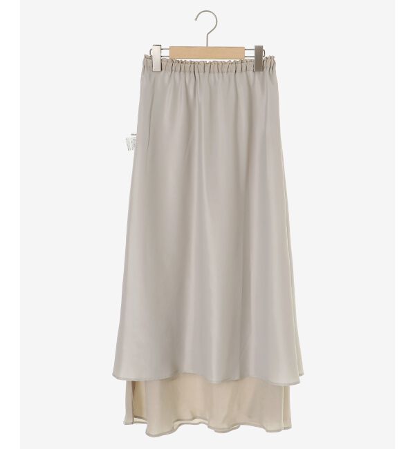  「《手洗い可能》キュプラフィブリルナロースカート」|スカート|