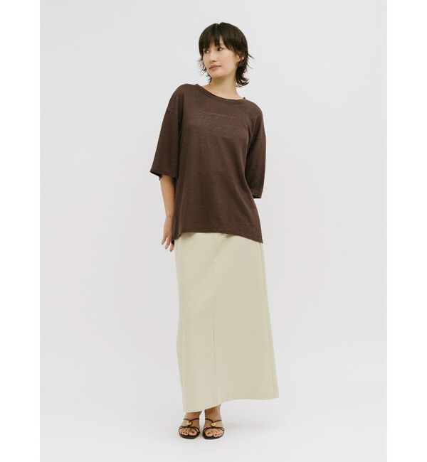 MIDIUMISOLID「MIDIUMISOLID for Ladies ラインナロースカート」|スカート|