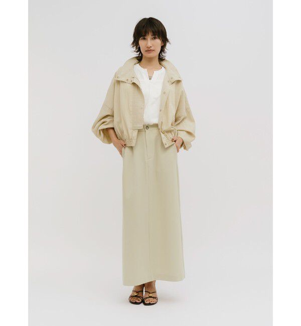 MIDIUMISOLID「MIDIUMISOLID for Ladies ラインナロースカート」|スカート|