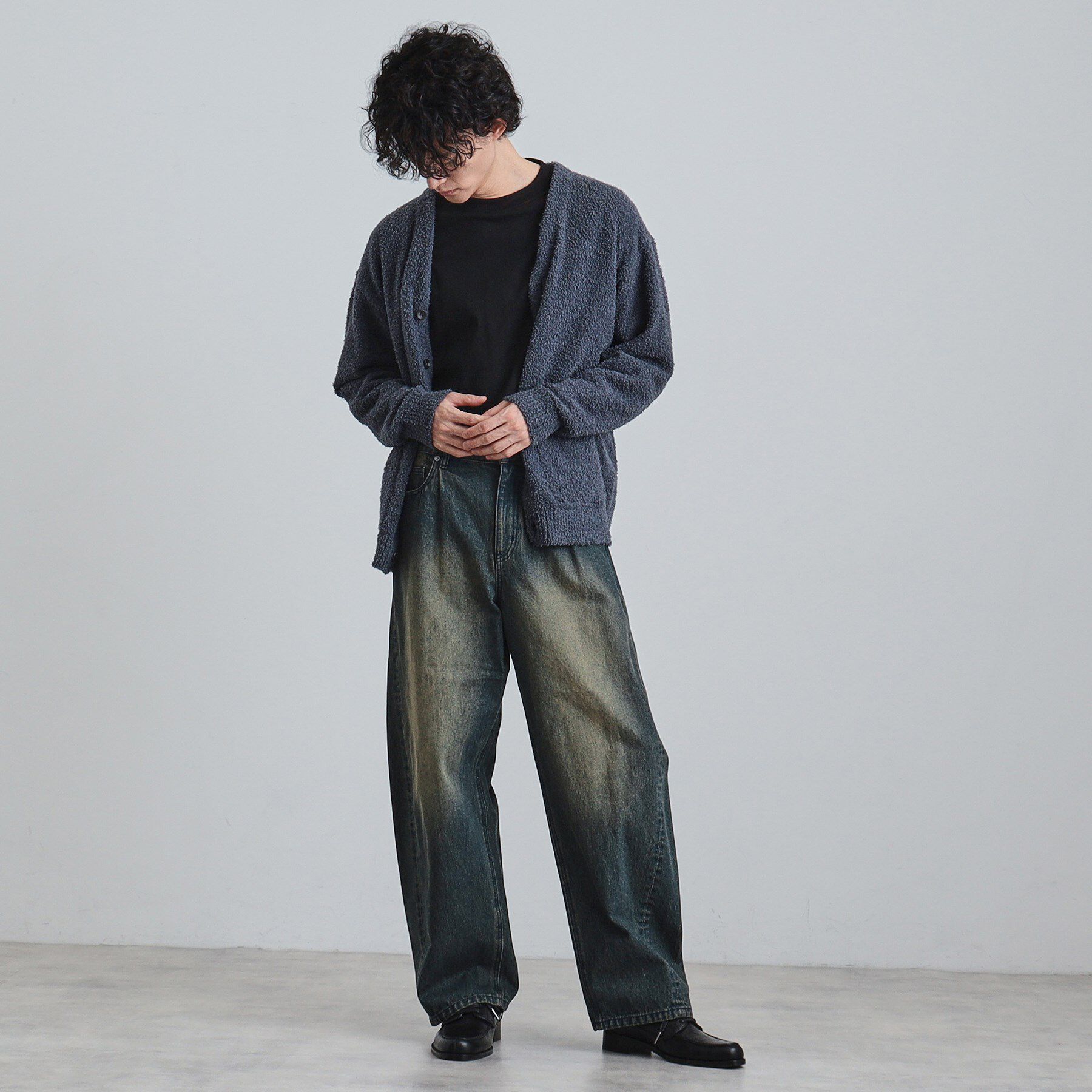 tk.TAKEO KIKUCHI「モールニット カーディガン」|カーディガン|