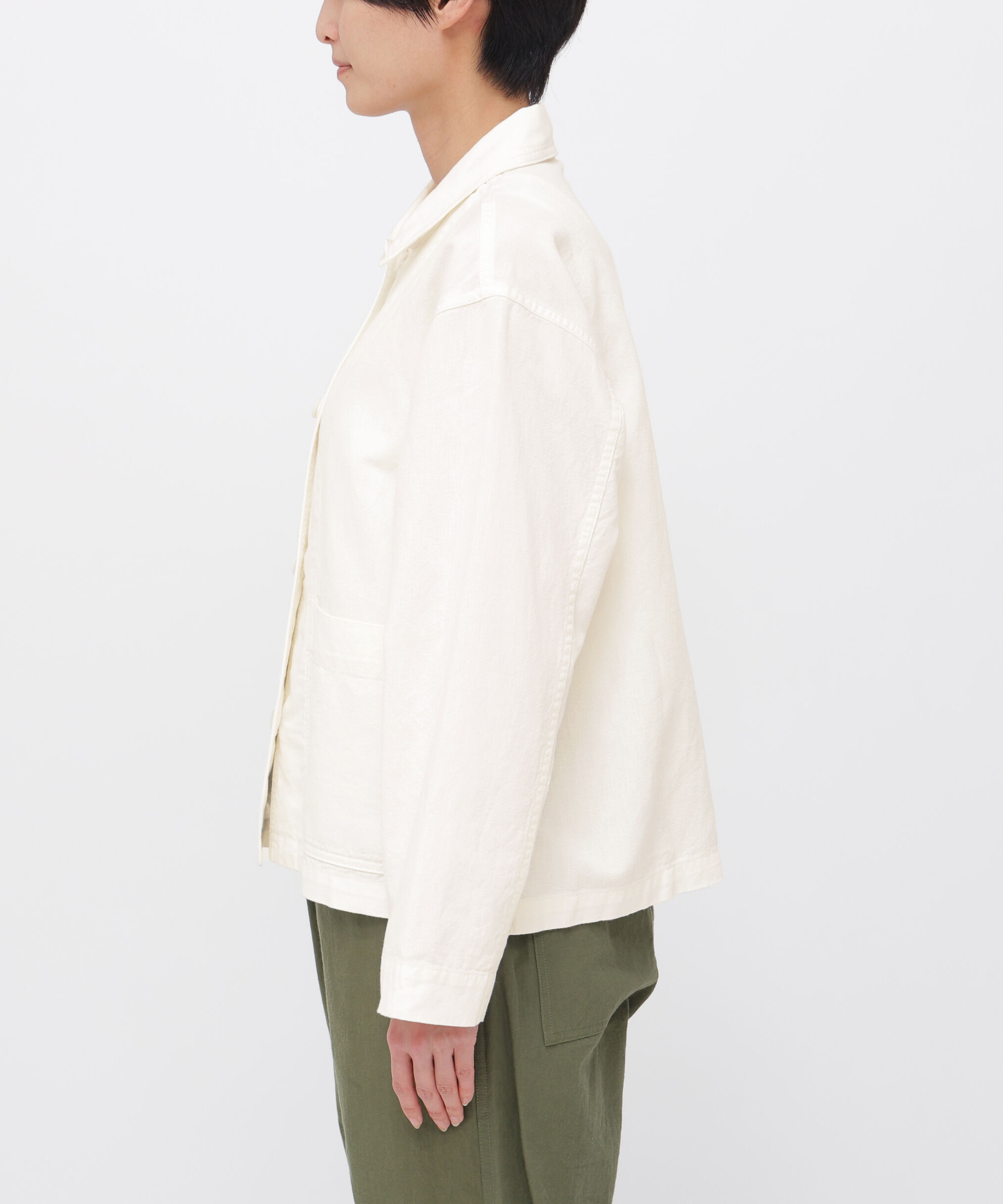 MHL.「COTTON HEMP OXFORD SHIRT」|シャツ・ブラウス|