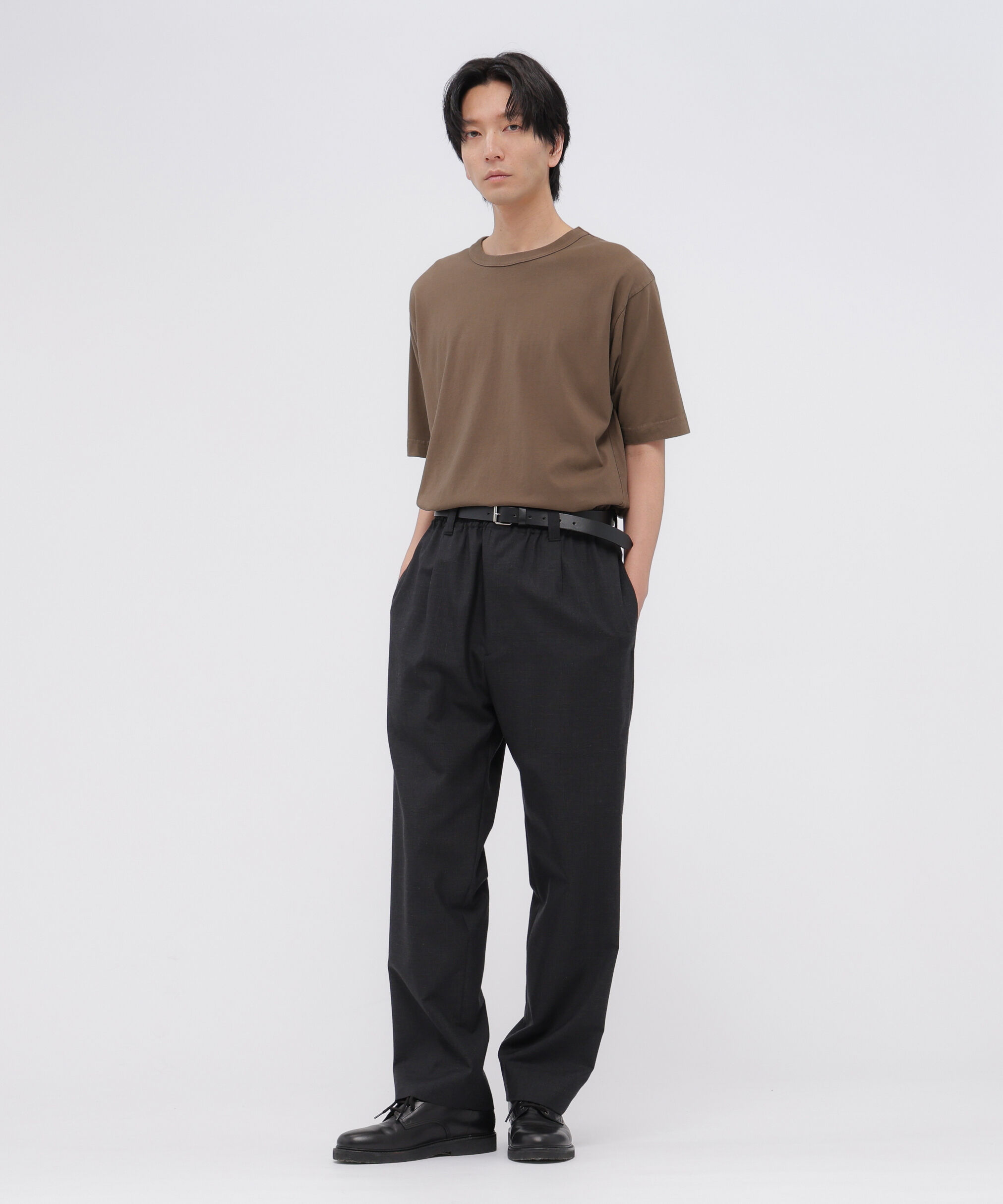 MHL.「FADED ROUGH COTTON JERSEY TOP」|Tシャツ・カットソー|