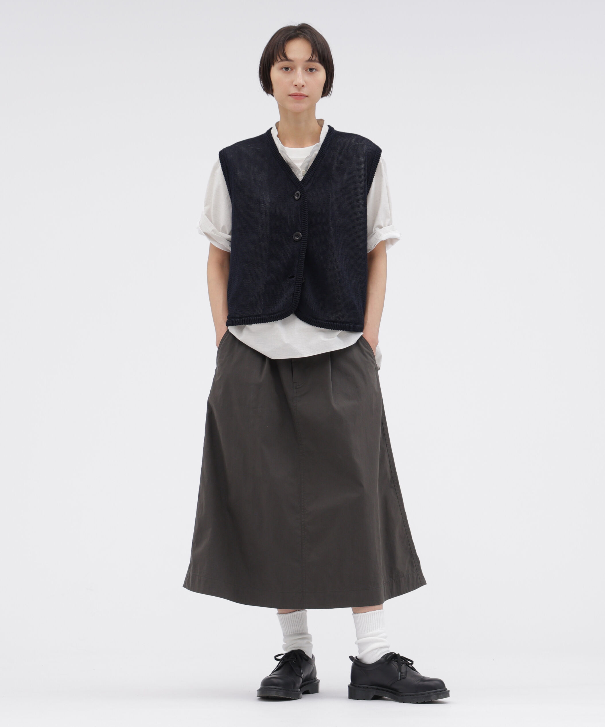 MHL.「COATED COTTON KNITWEAR」|ニット・セーター|