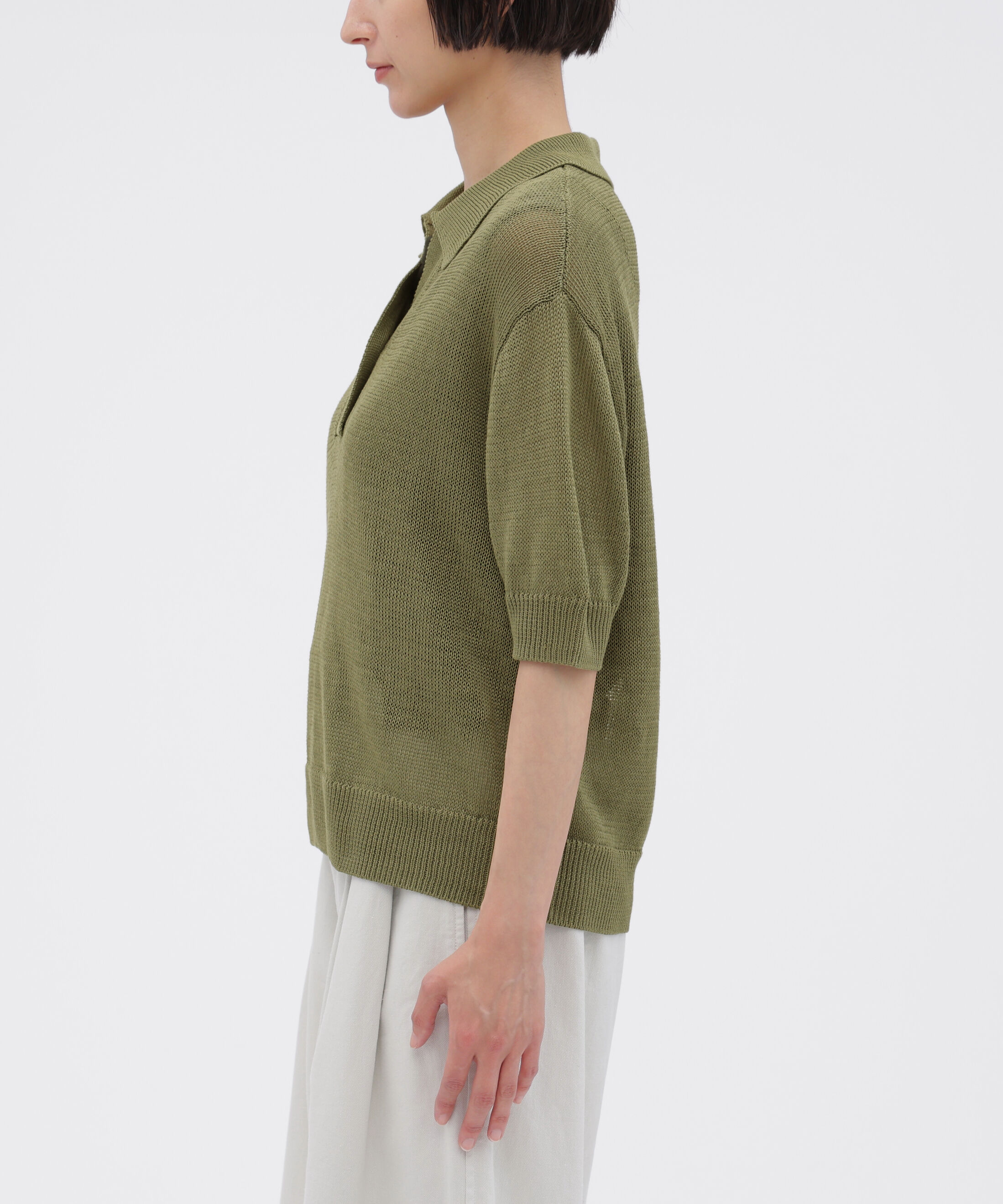 MHL.「COATED COTTON KNITWEAR」|ニット・セーター|