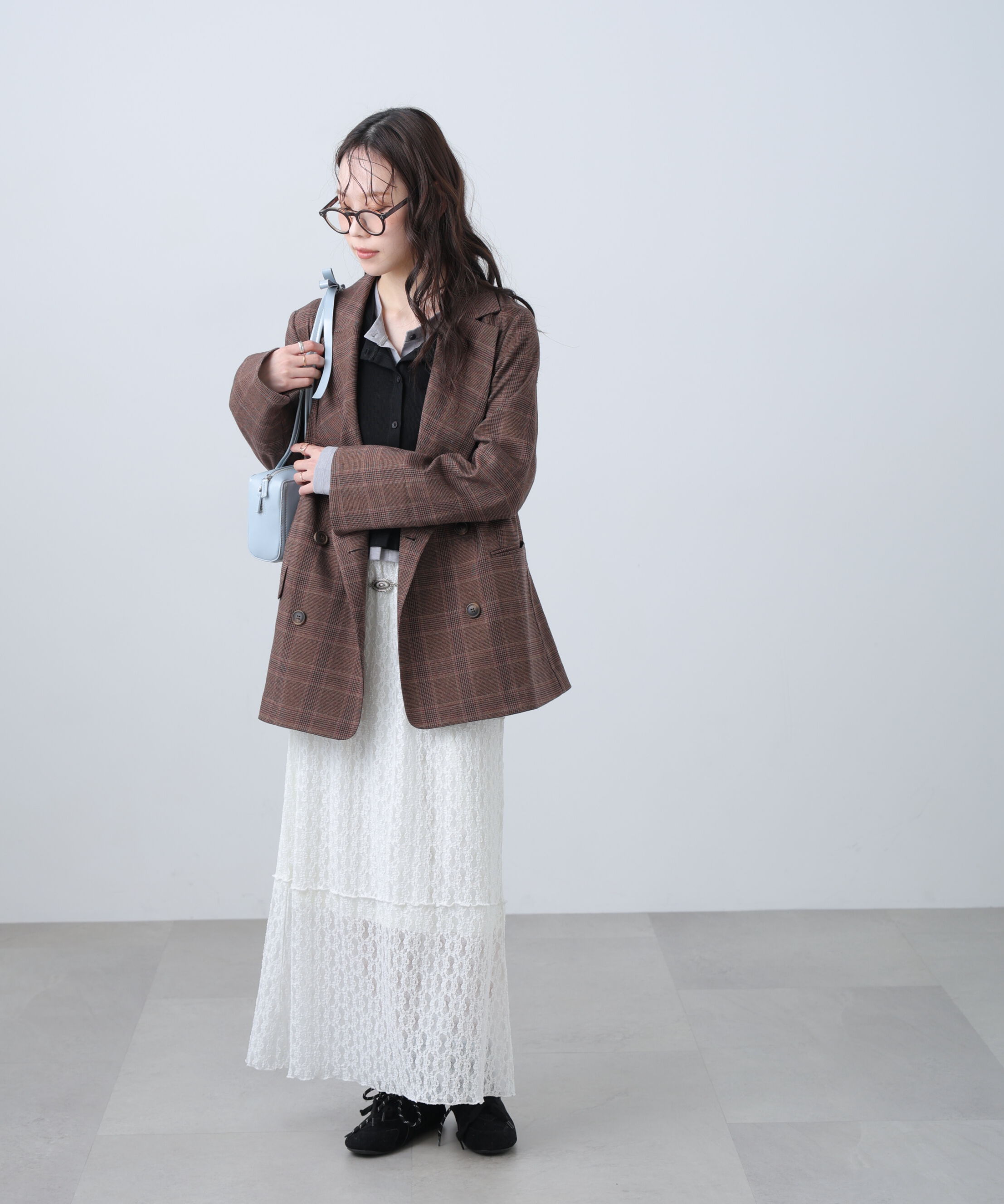  「カットレースAラインスカート」|スカート|
