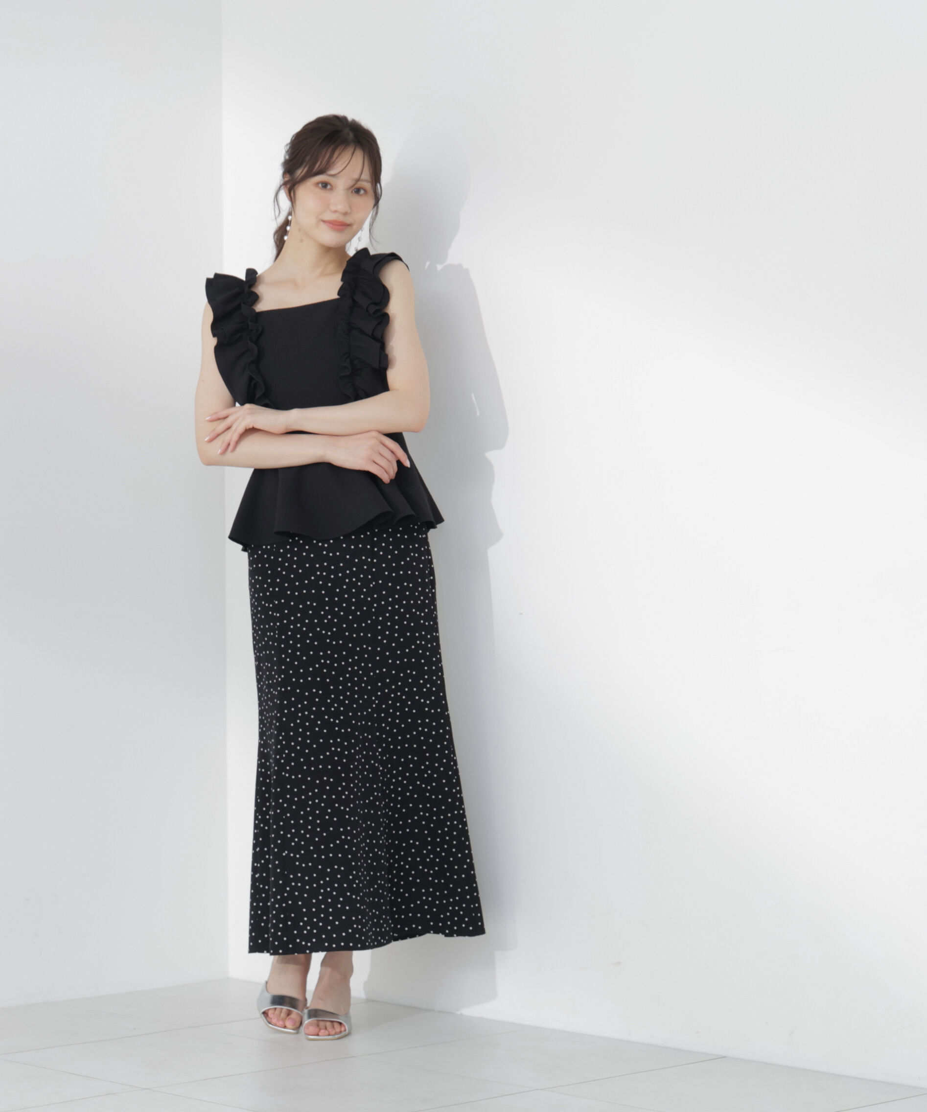 PROPORTION BODY DRESSING「フリルブラウス　26SS」|シャツ・ブラウス|