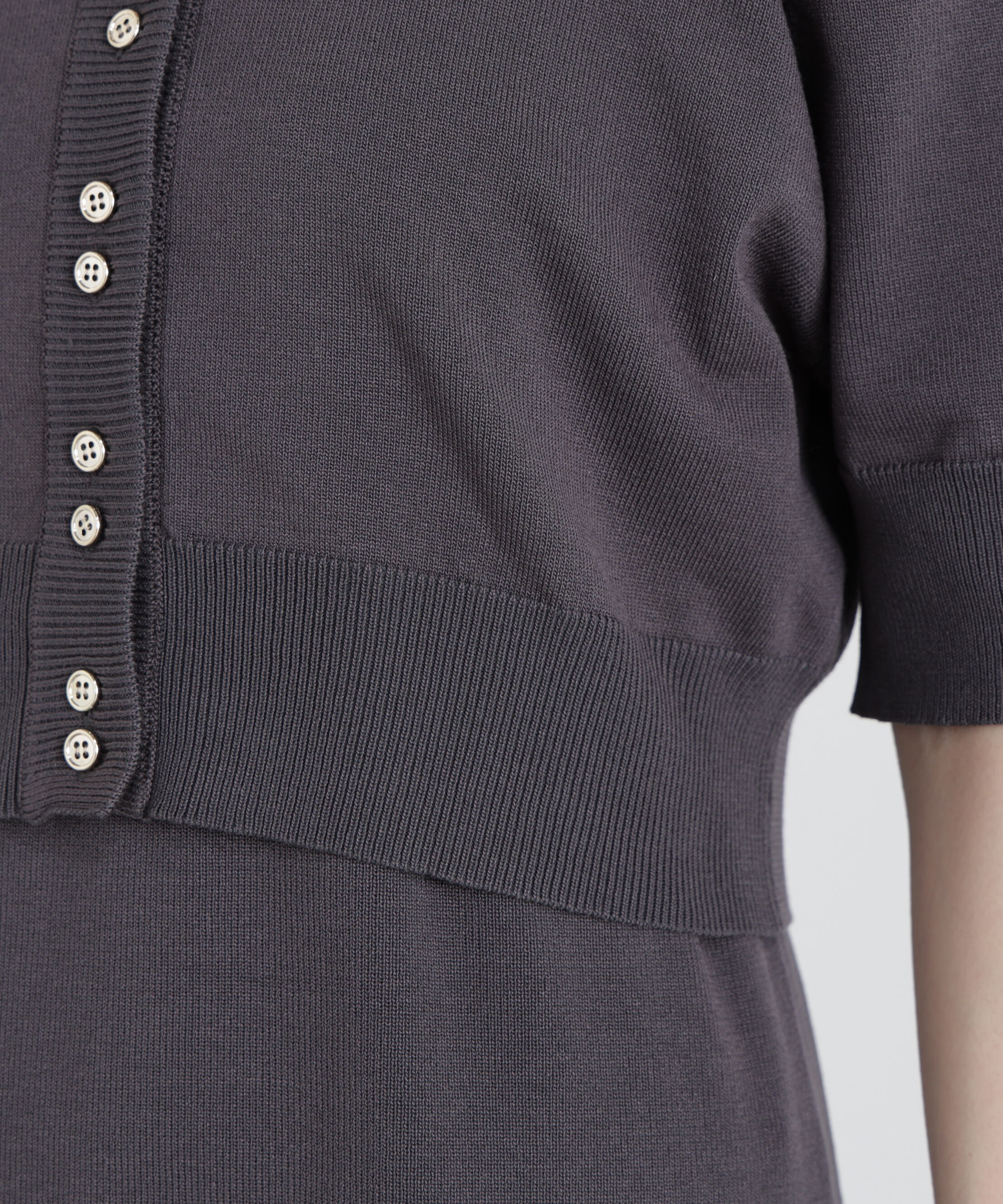 PROPORTION BODY DRESSING「＜中川紅葉さん着用＞ショートカーデレイヤードワンピース」|ワンピース|