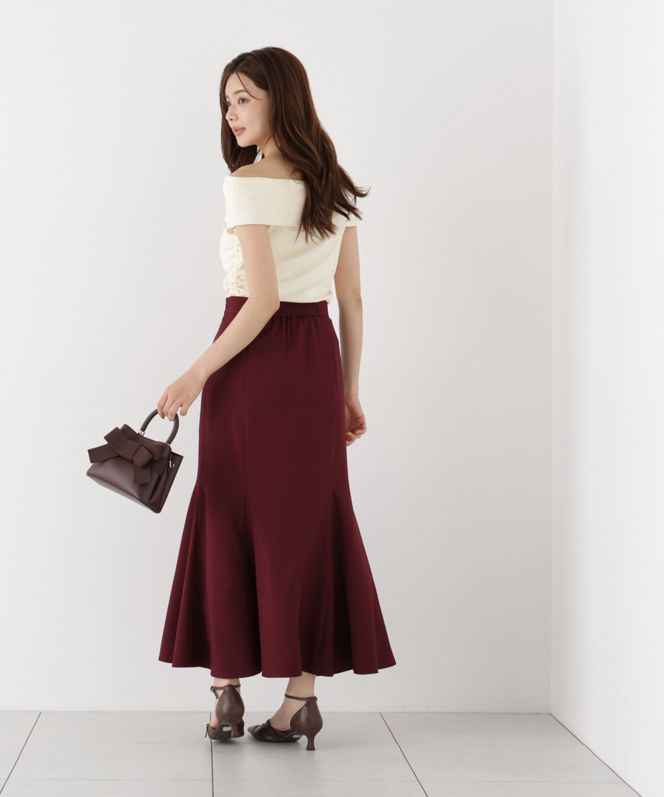 PROPORTION BODY DRESSING「Autumuマーメイドスカート」|スカート|