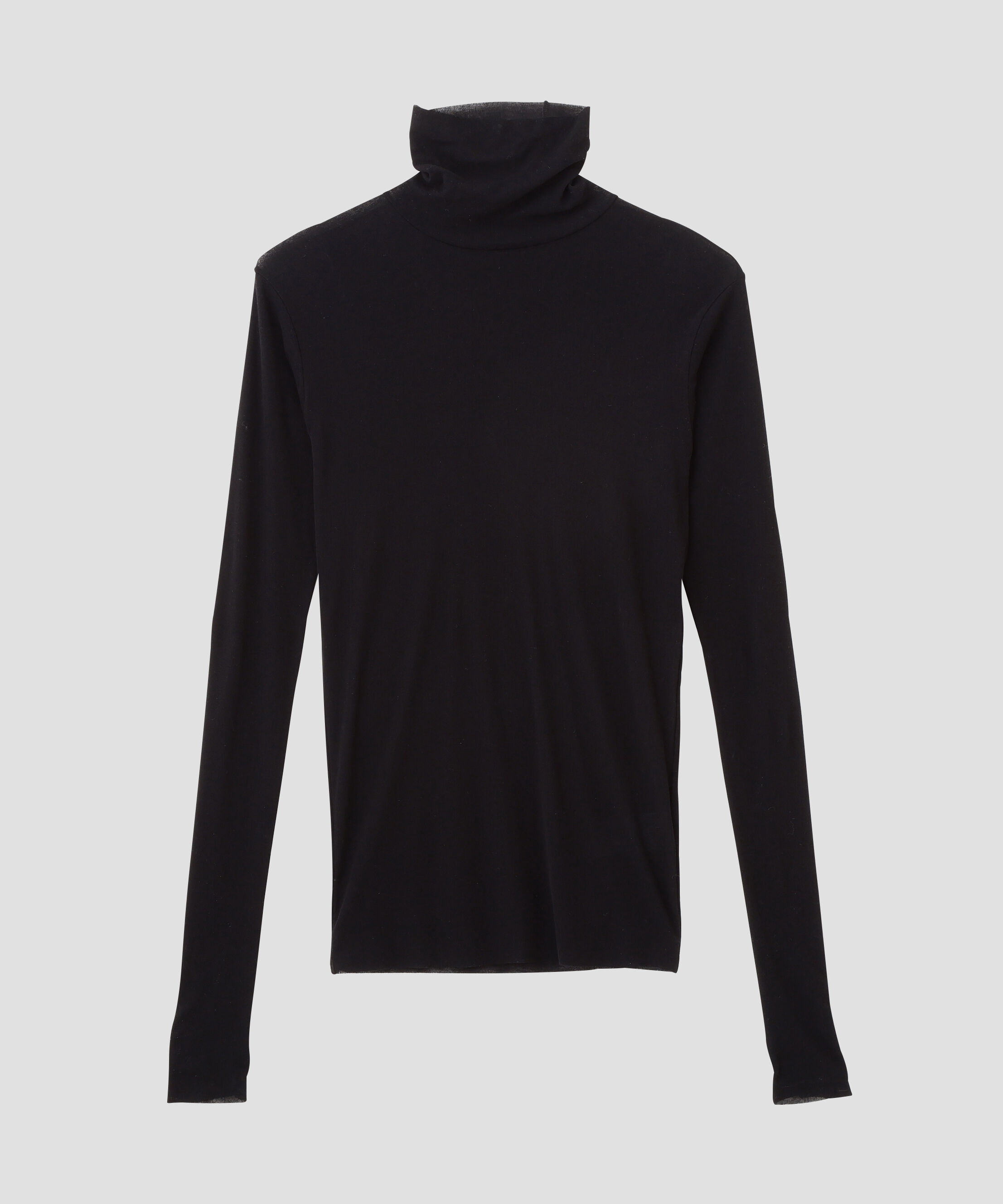 YLEVE 「YLEVE / SHEER HIGH-TWIST RIB JERSEY TURTLENECK PULLOVER」|Tシャツ・カットソー|