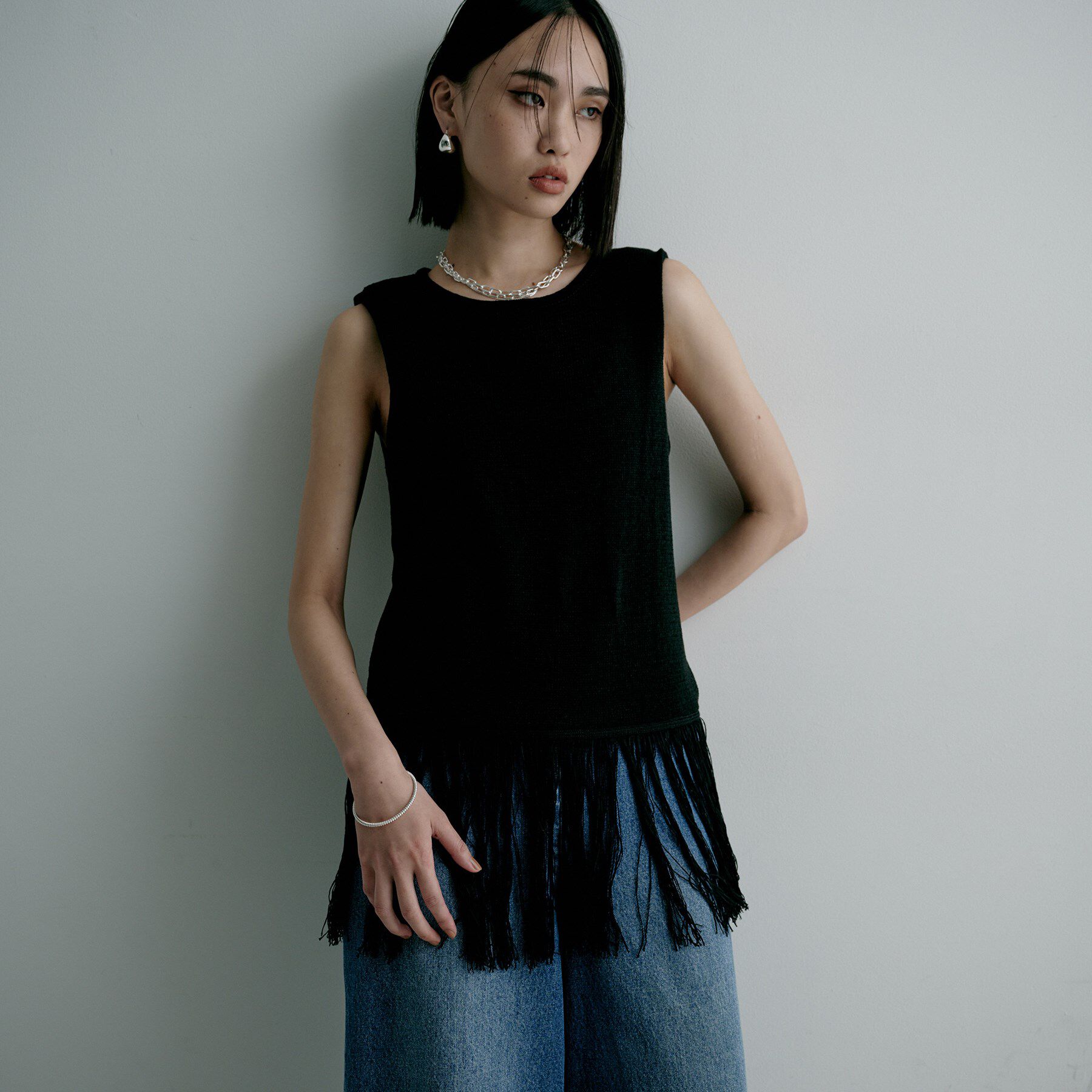 COCOSHNIK ONKITSCH「シルバー ガドルーンバングル」|ブレスレット・バングル|