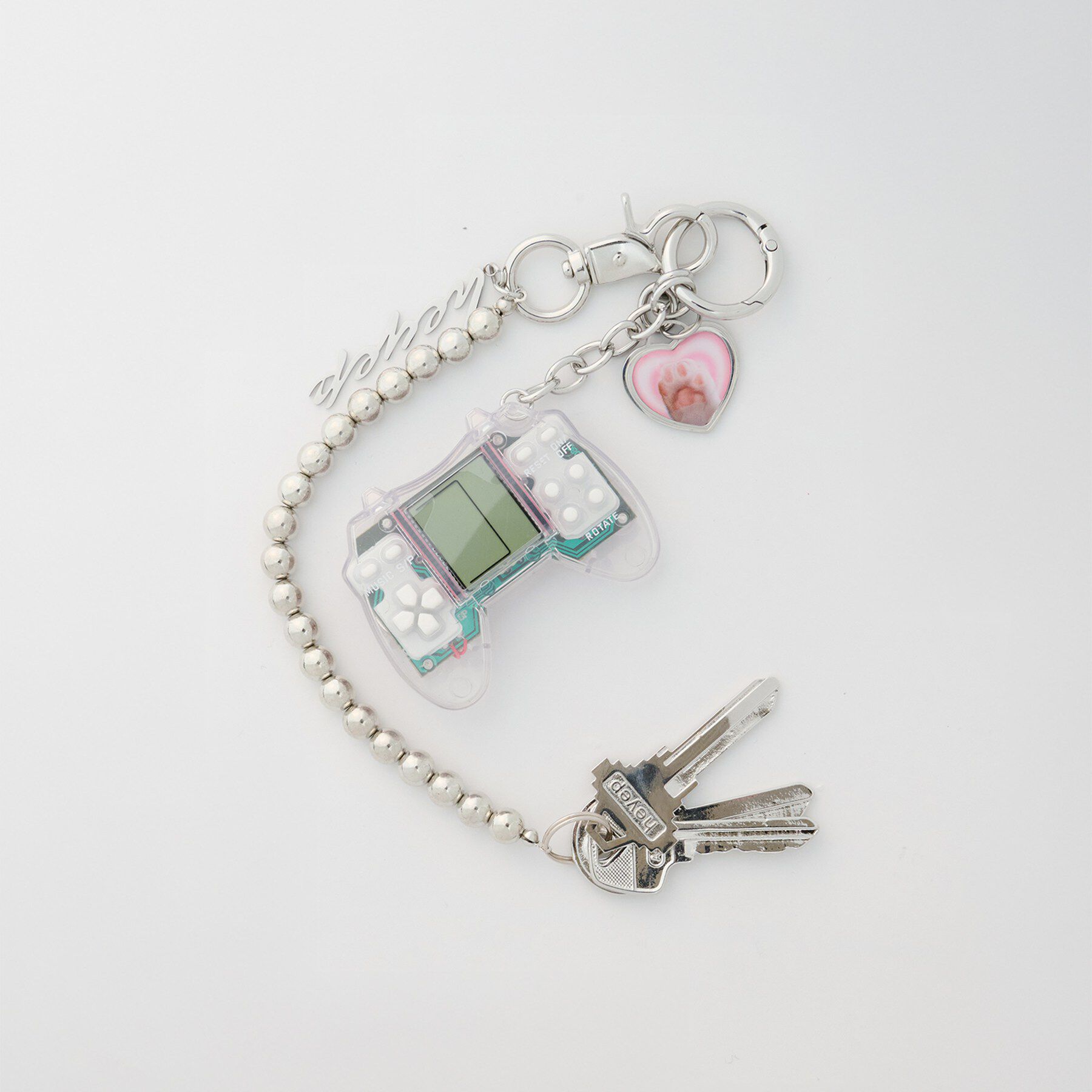CODE A「heyep｜Mini Game Key charm」|キーケース|