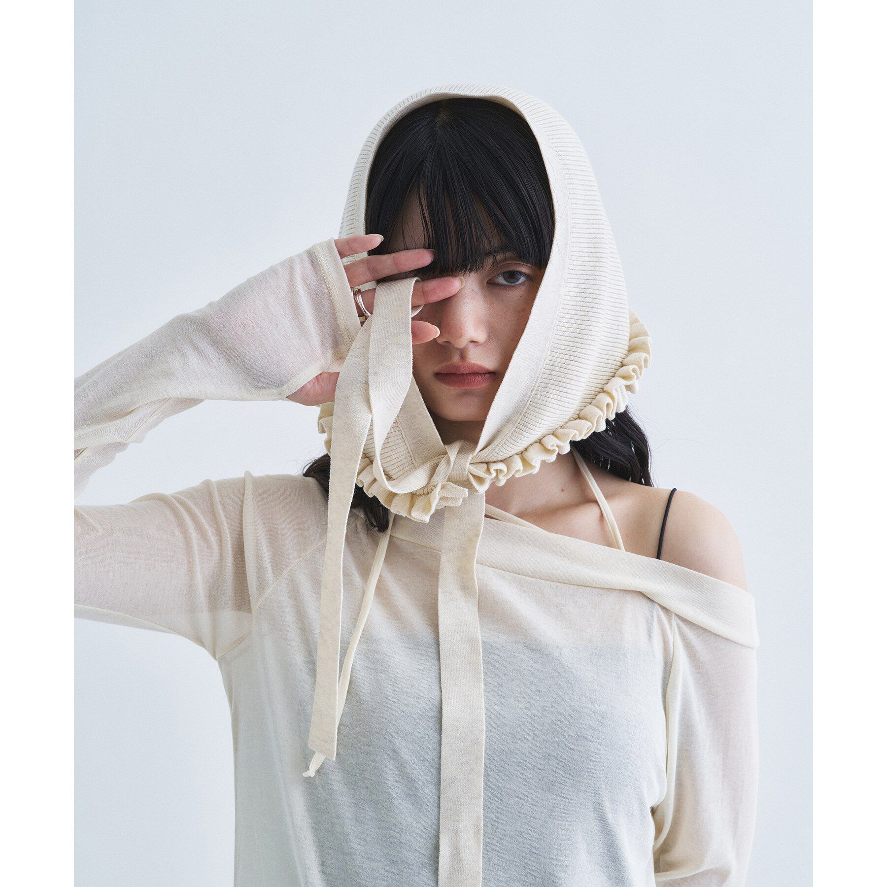 CODE A「frill frame scarf」|バンダナ・スカーフ|