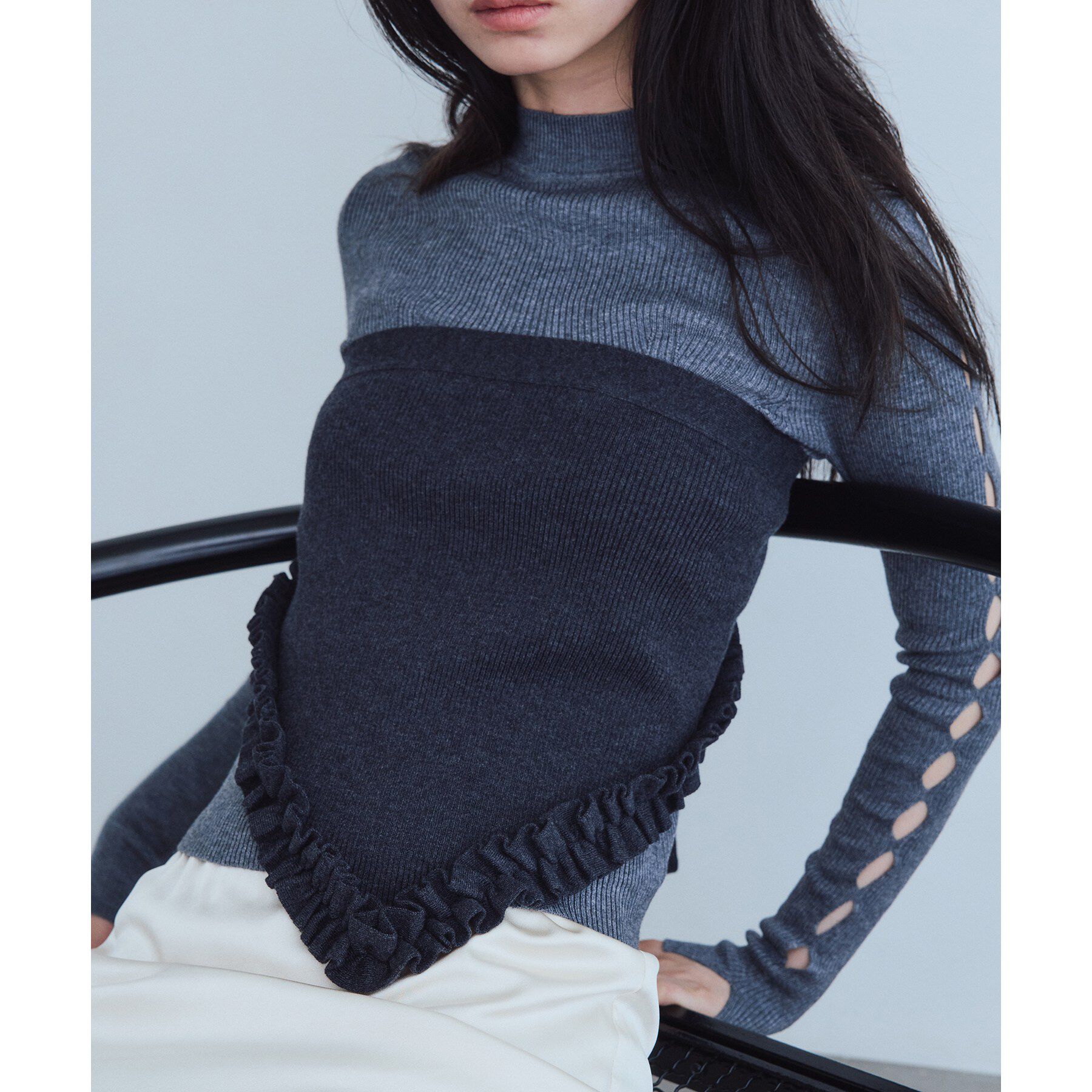 CODE A「frill frame scarf」|バンダナ・スカーフ|