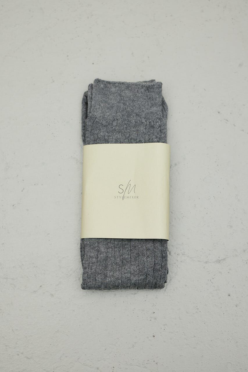 STYLEMIXER「リブロングソックス」|その他|C.GRY