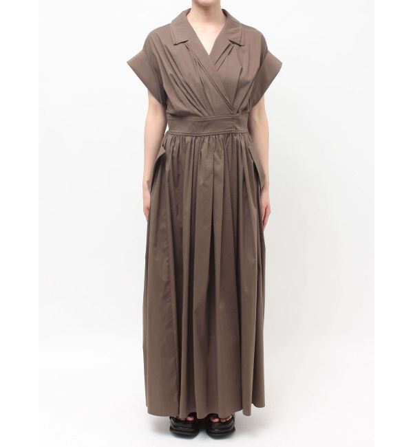 ELENDEEK「W COLLAR SHIRT OP」|ワンピース|