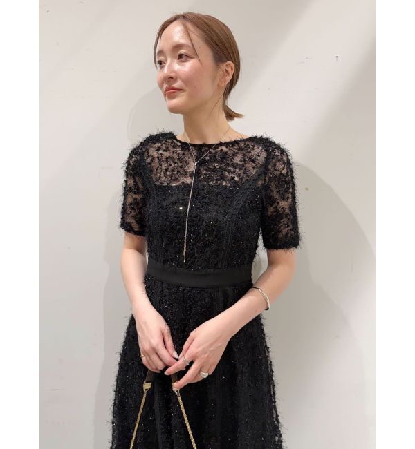 LAGUNAMOON「LADYスパークエンブロイダリーワンピース」|ドレス|