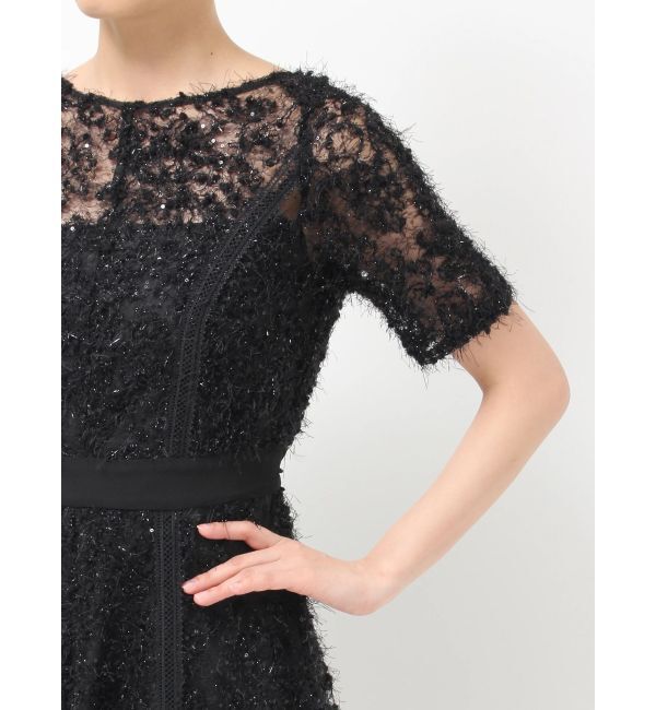 LAGUNAMOON「LADYスパークエンブロイダリーワンピース」|ドレス|