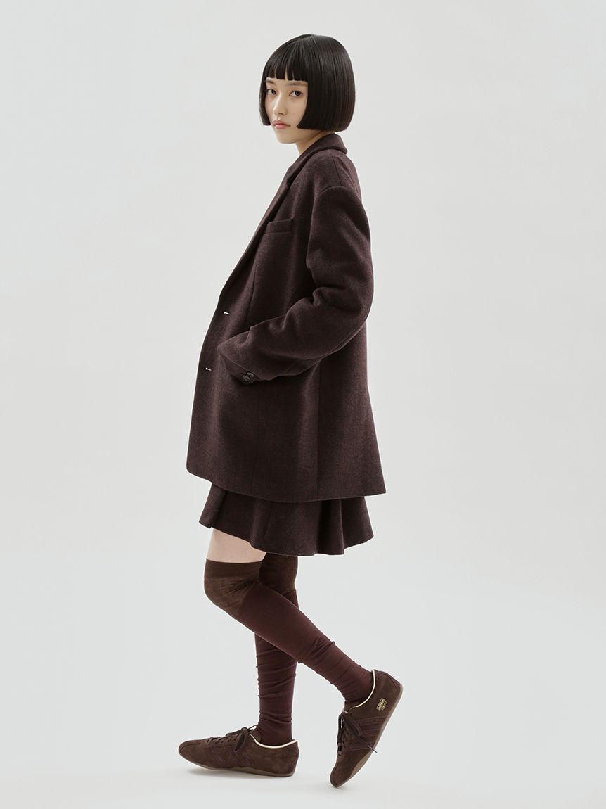 emmi atelier「3wayウールジャケット【セットアップ対応】」|ブルゾン・スタジャン|