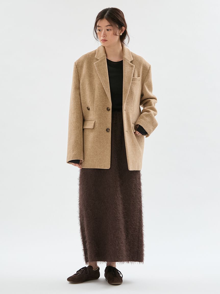 emmi atelier「3wayウールジャケット【セットアップ対応】」|ブルゾン・スタジャン|