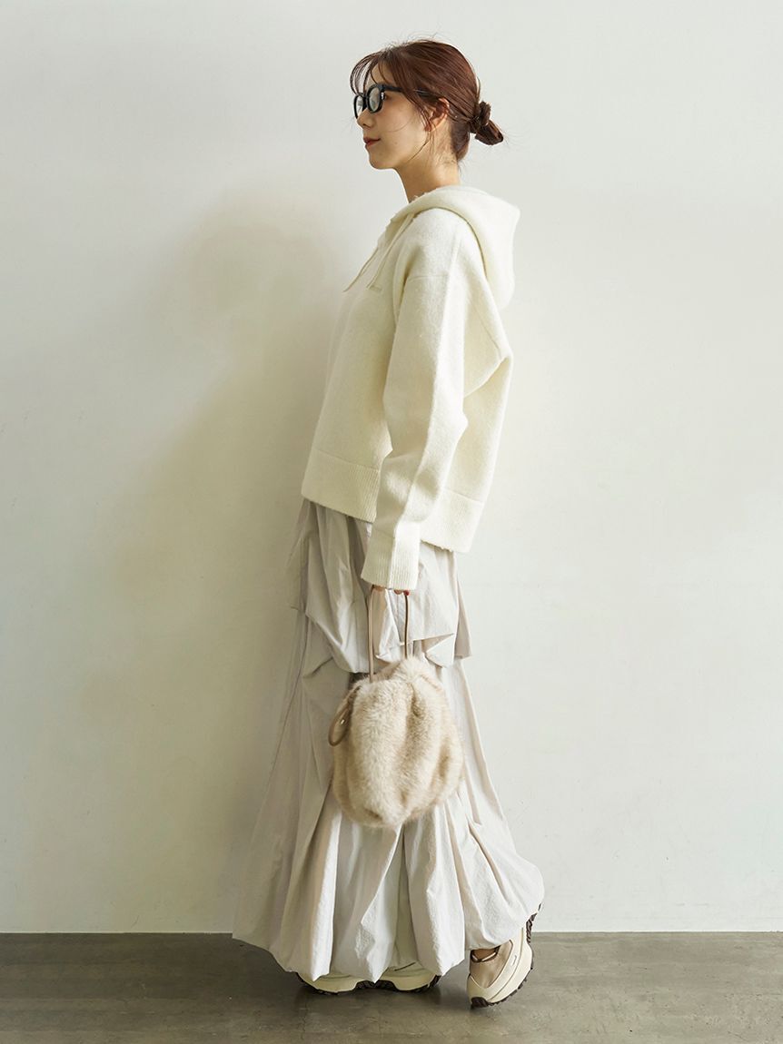 emmi atelier「ティアードボリュームスカート」|スカート|