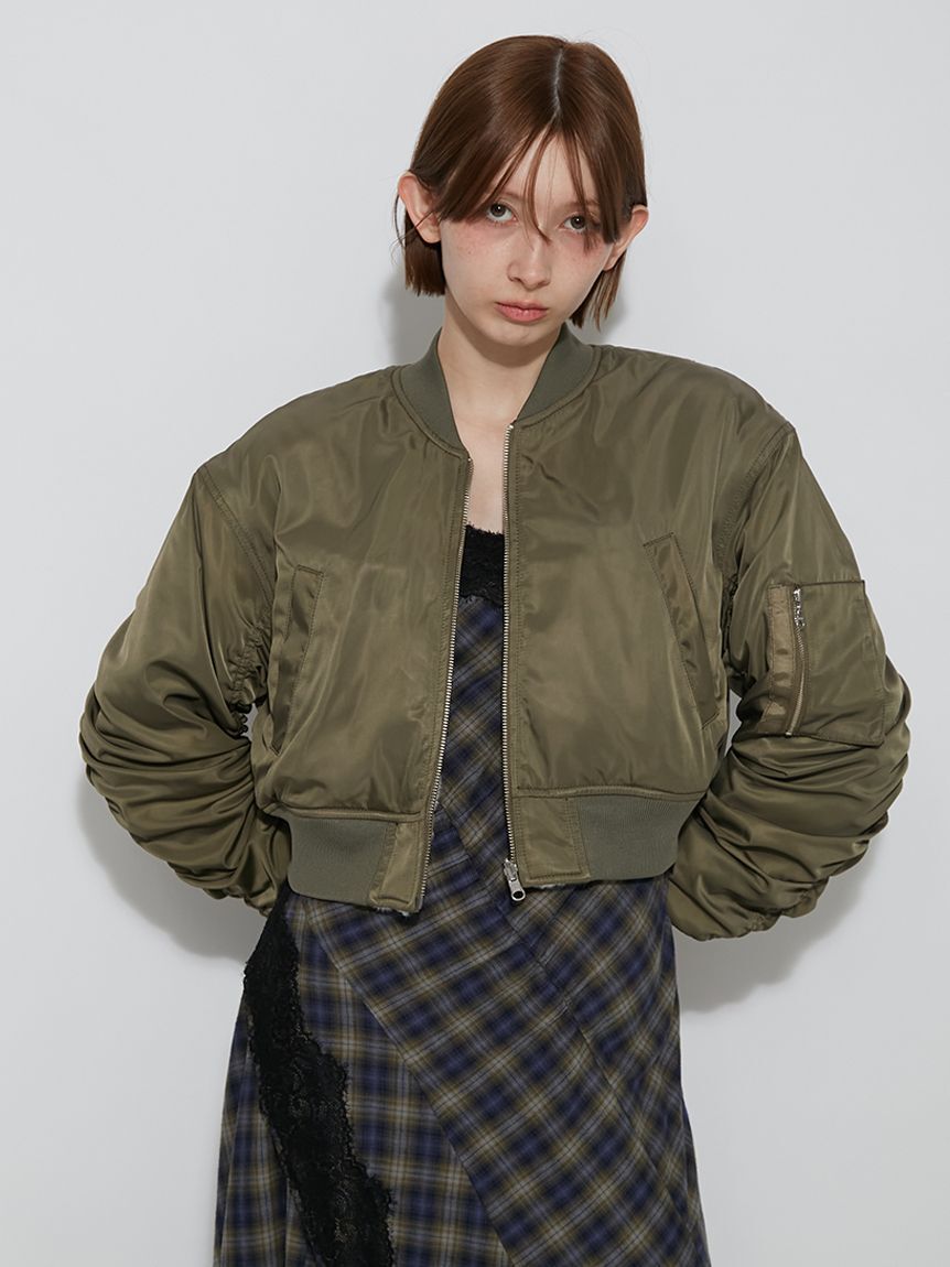 FURFUR「リバーシブルボアMA-1」|ブルゾン・スタジャン|