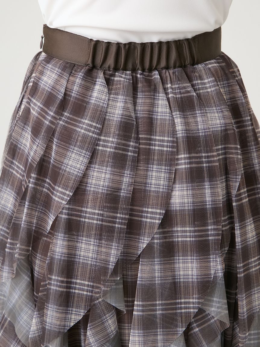CELFORD「【洗える】チュールラッフルスカート」|スカート|