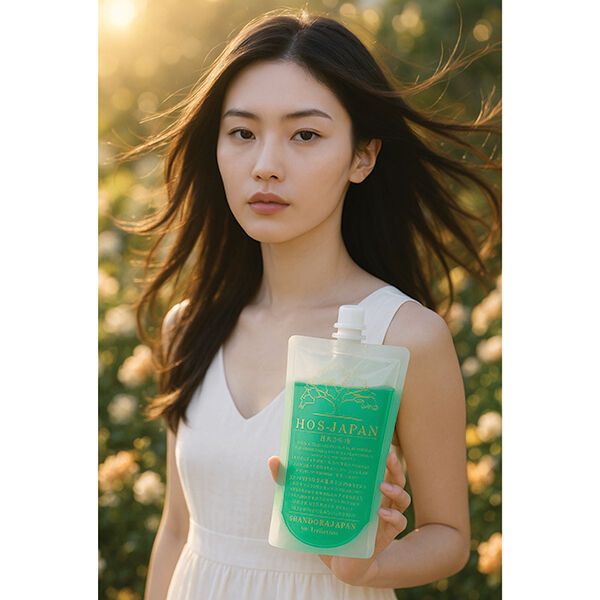  「HOS.JAPAN SHISHIシャンプー サラサラ・すっきり/パチョリ・ライム・ユズ・ミカン 300ml」|シャンプー|