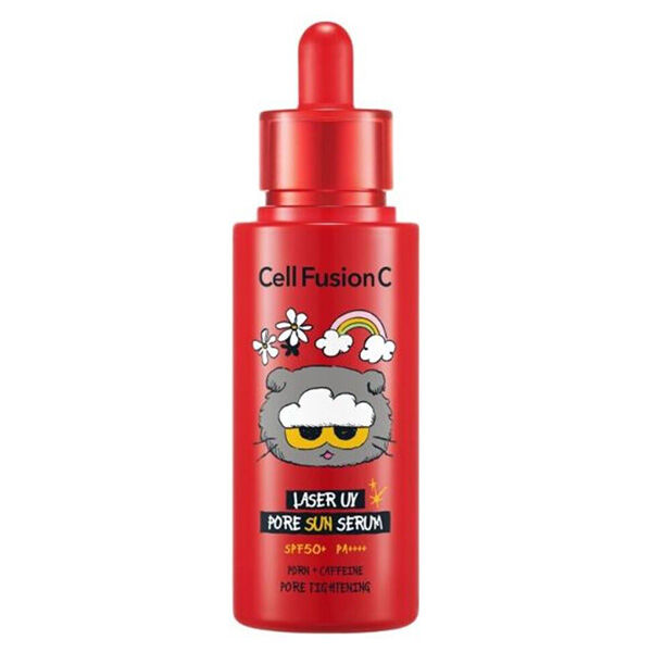  「Cell Fusion C Sun Serum Aquatica Cooling Sunscreen Set」|化粧下地|