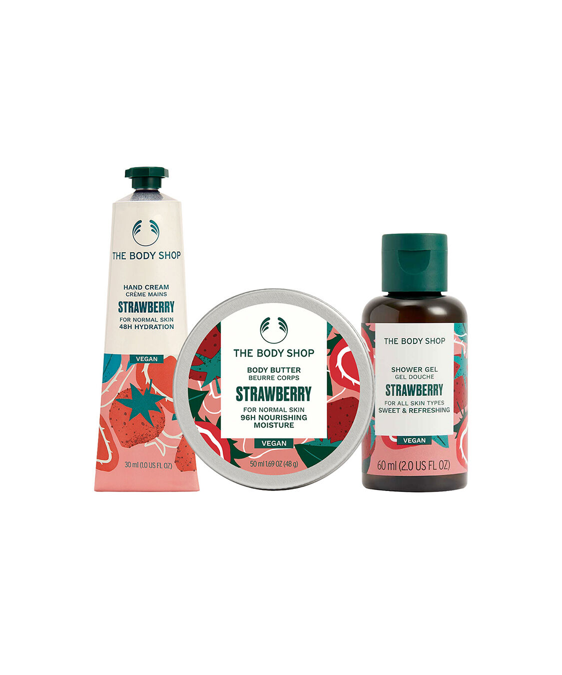 THE BODY SHOP「ミニボディケアボックス ST（香り：ストロベリー）」|キット・セット|