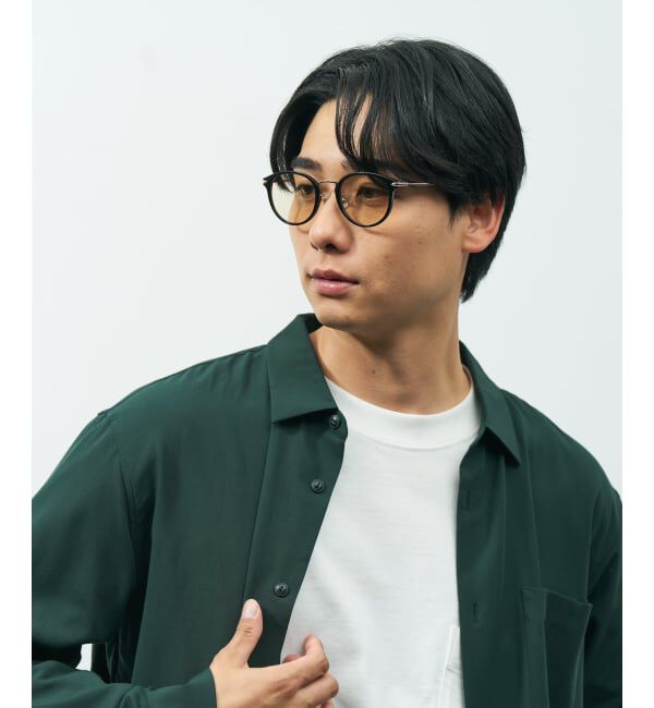  「ボストン型 サングラス | カラーレンズ コンビネーションフレーム 紫外線対策 UVカット TREND SUNGLASSES」|サングラス|
