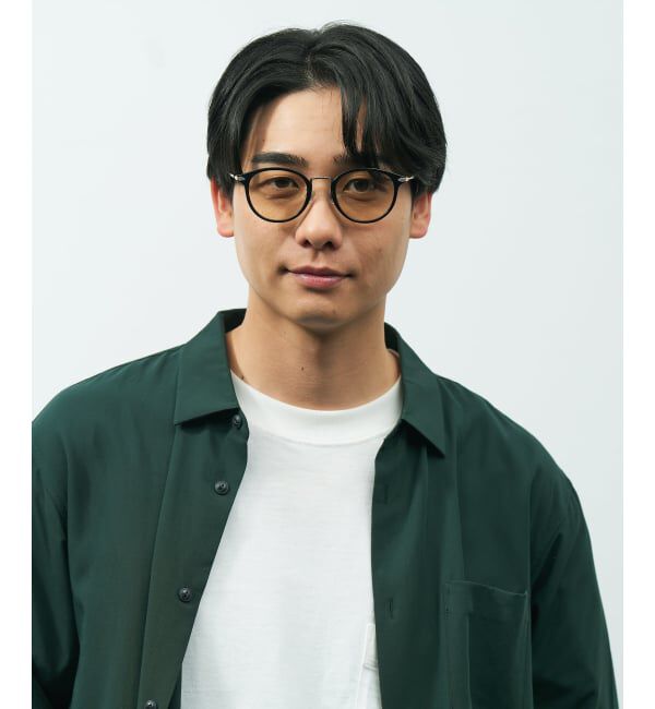  「ボストン型 サングラス | カラーレンズ コンビネーションフレーム 紫外線対策 UVカット TREND SUNGLASSES」|サングラス|
