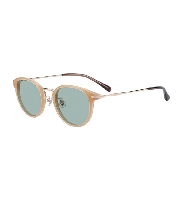  「ボストン型 サングラス | カラーレンズ コンビネーションフレーム 紫外線対策 UVカット TREND SUNGLASSES」|サングラス|