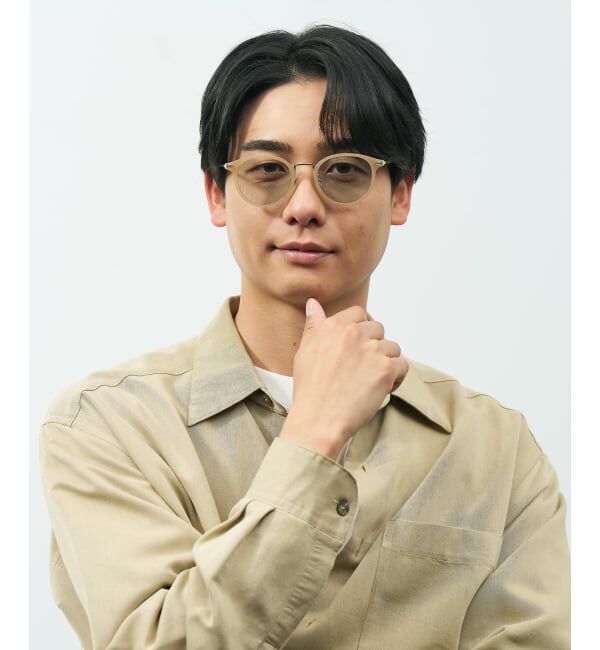  「ボストン型 サングラス | カラーレンズ コンビネーションフレーム 紫外線対策 UVカット TREND SUNGLASSES」|サングラス|