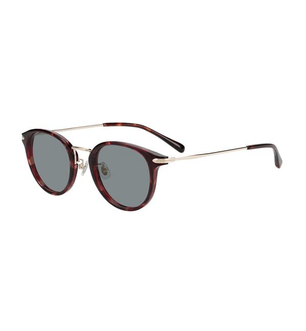  「ボストン型 サングラス | カラーレンズ コンビネーションフレーム 紫外線対策 UVカット TREND SUNGLASSES」|サングラス|