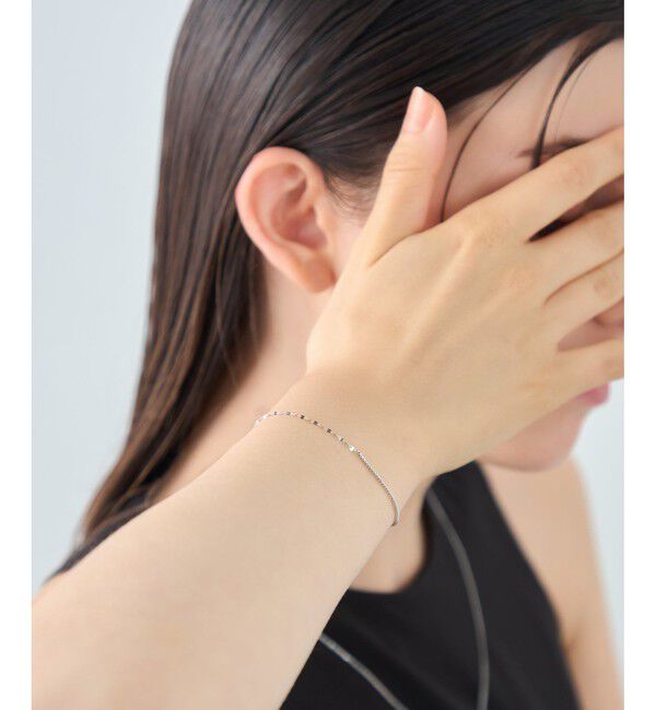 ete「[レイヤード] チェーン コンビ ブレスレット」|ブレスレット・バングル|