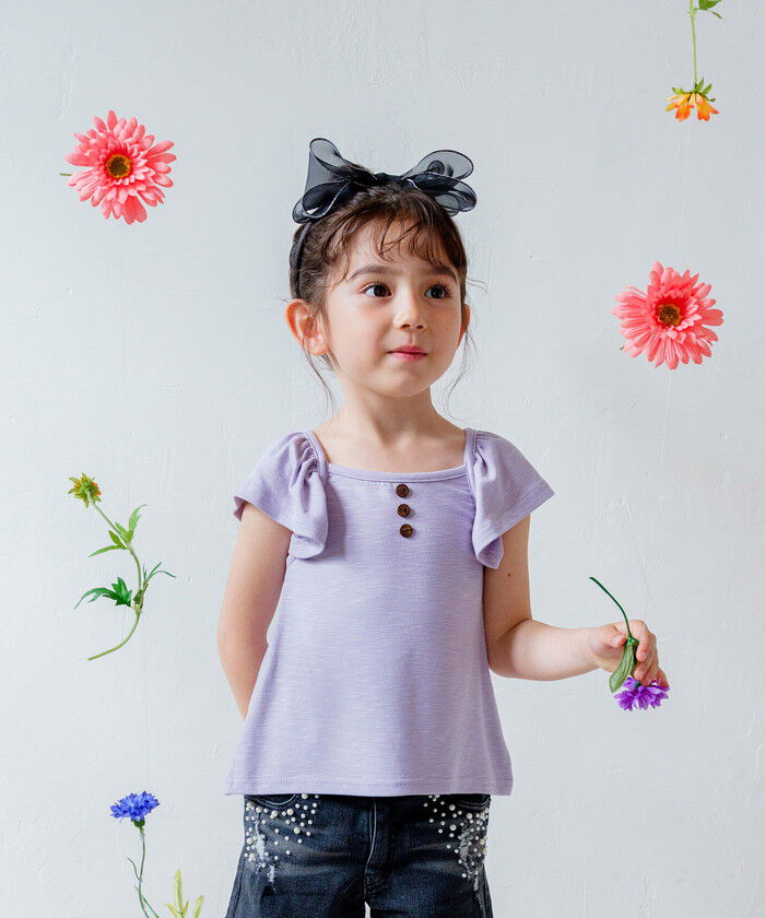BACKYARD FAMILY「Rora キッズ Tシャツ 半袖 女の子 通販 ローラ ベリーベリー カットソー 半袖Tシャツ」|その他|