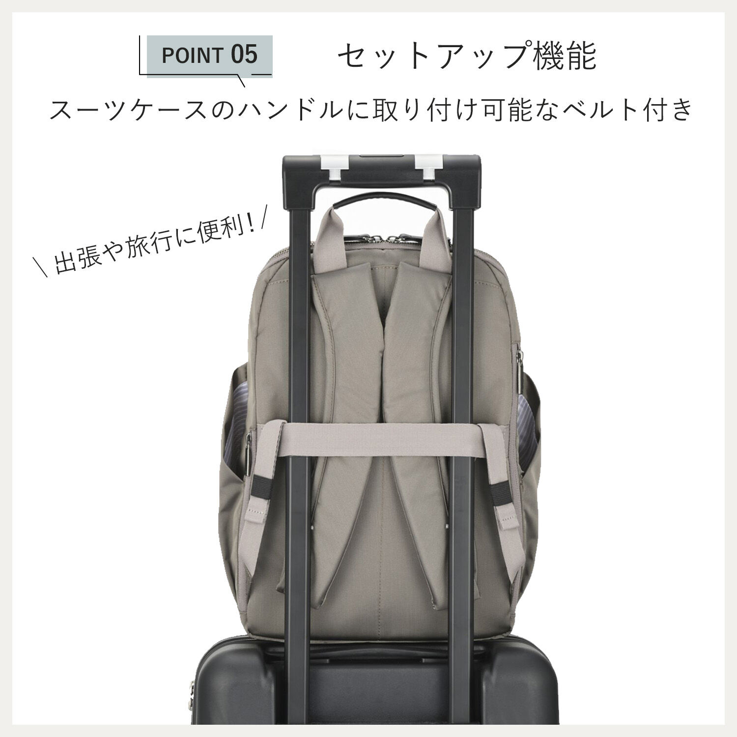 ace.「ace.／エース ルフィラ リュック レディースビジネス A4 13.3インチサイズ 17913」|リュック|