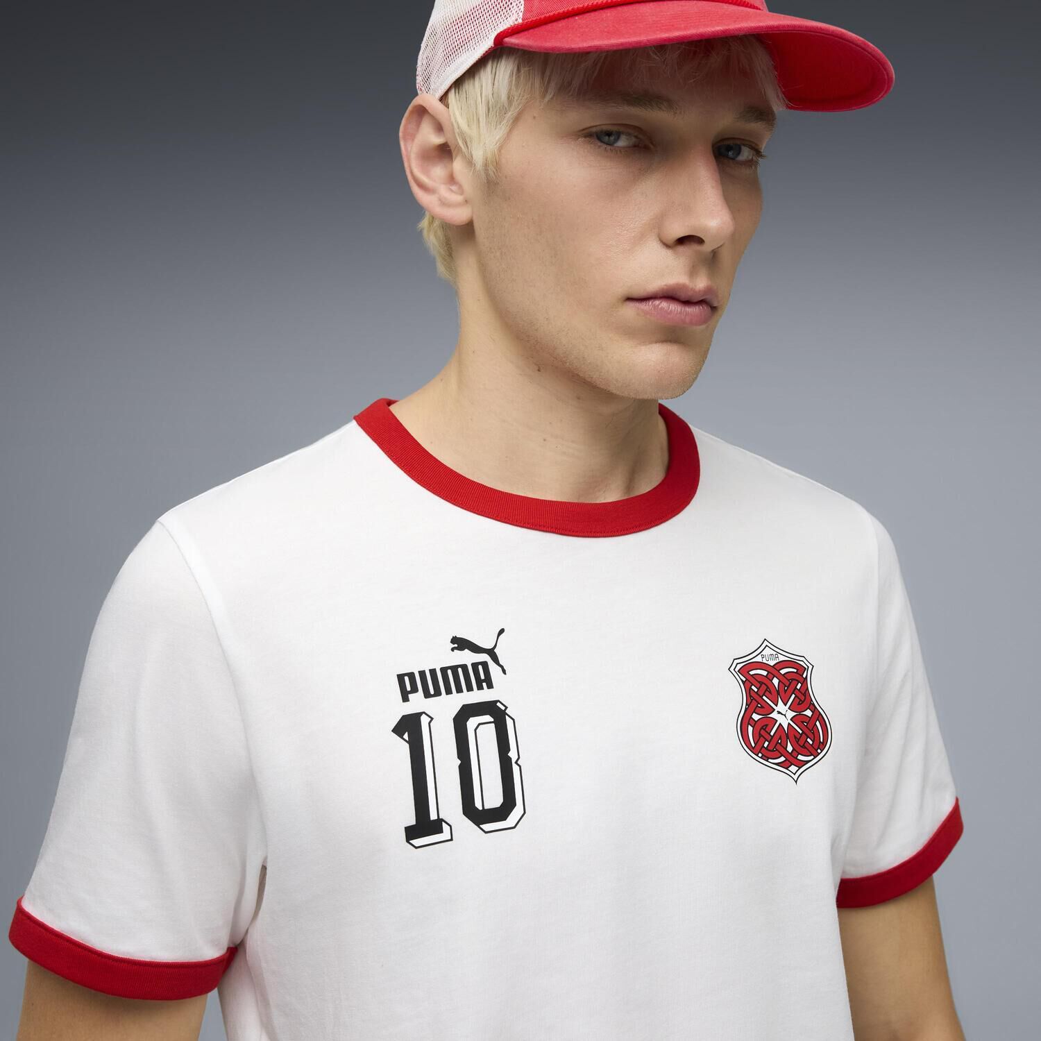 PUMA「【PUMA ｳｪｱ】M F.P.ARCHIVE RINGER TEE」|Tシャツ・カットソー|