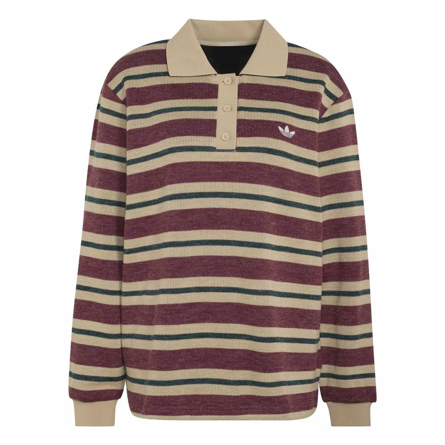 adidas「【ADIDAS ｳｪｱ】W STRIPE KNITTED POLO(ARCH2)」|Tシャツ・カットソー|