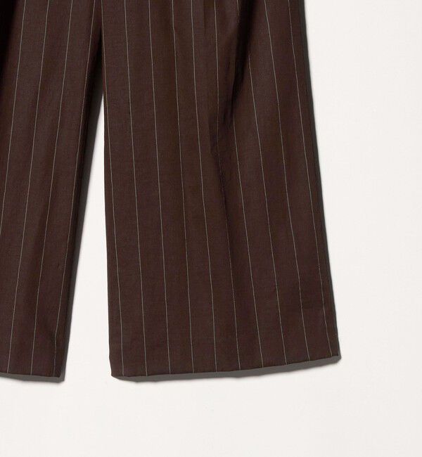 UNITED ARROWS「NALYA リラックス ワイドパンツ ‐ウォッシャブル‐」|スラックス|